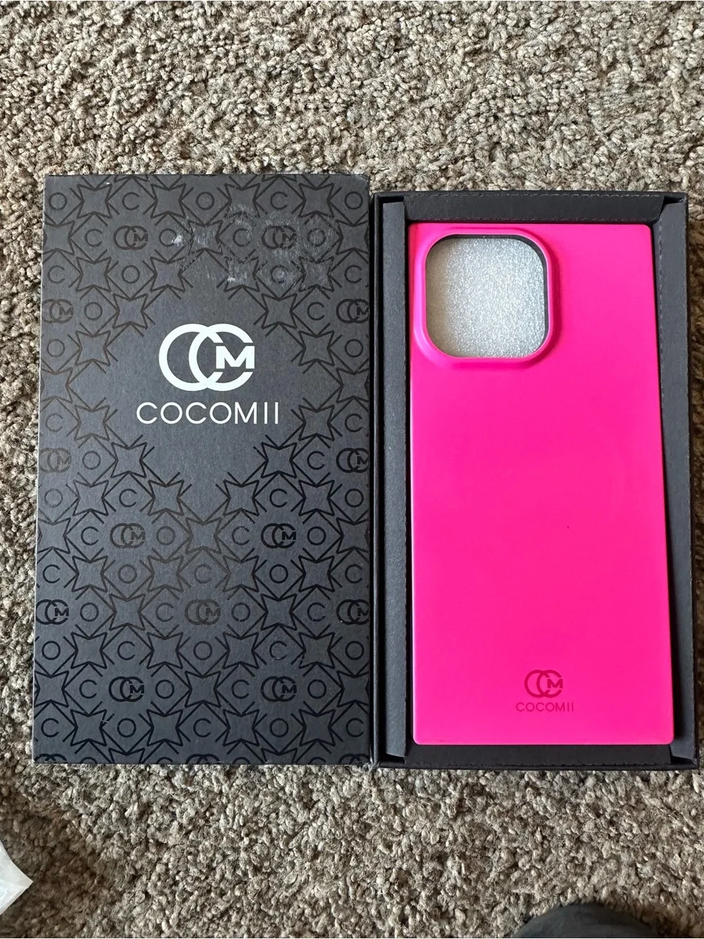 COCOMII Hot Pink Slim Protective Phone Case 16pro max
